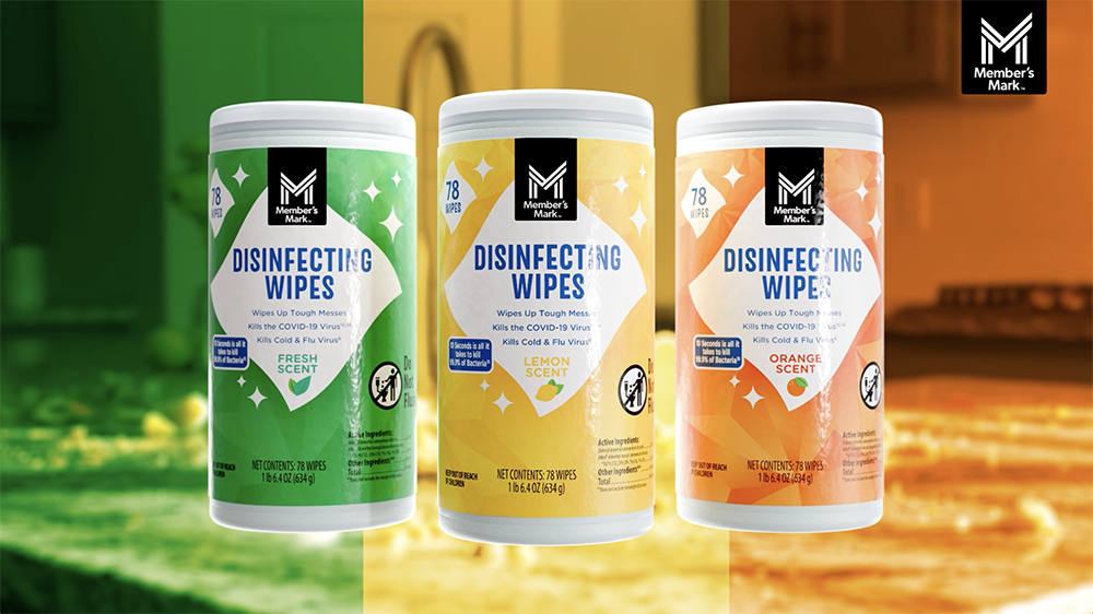 Member's Mark Disinfecting Wipes Product Video
