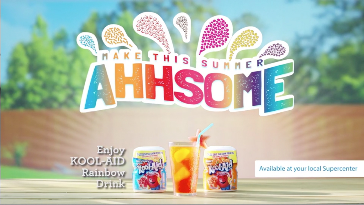 Ahhsome Kool-Aid Rainbow